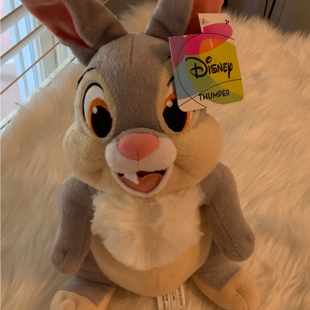 NEW With Tag Walt Disney Vintage Thumper Rabbit Collection Bambi Movie Plush